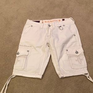 NWOT Rock Revival Cargo Shorts Sz. 28